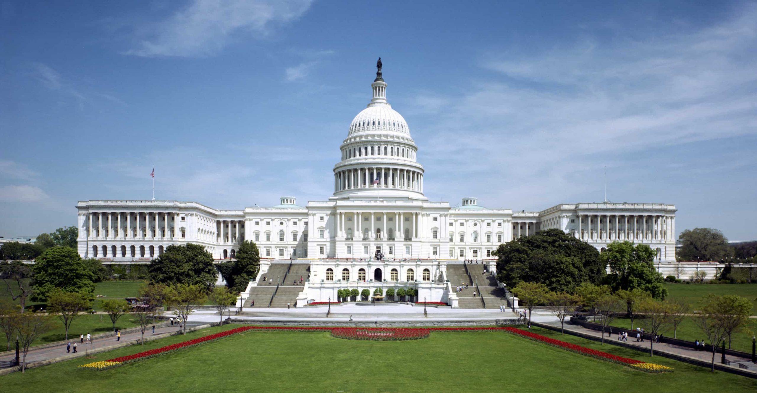 The Capitol, twhere the United States Congress meets